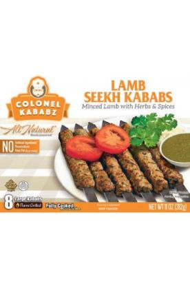 Picture of Colonel Kababz Lamb Seekh Kababs 11 Oz