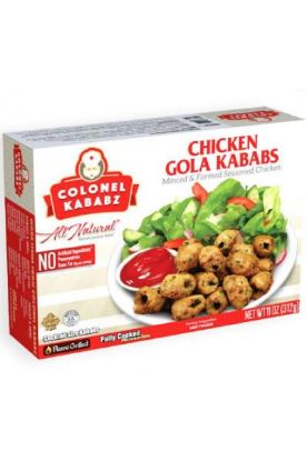 Picture of Colonel Kababz Chicken Gola Kababs 400 Grams