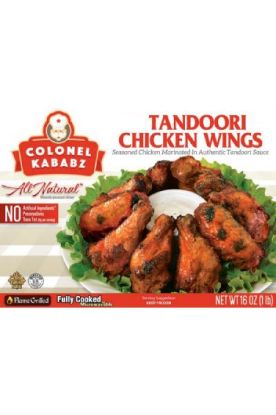Picture of Colonel Kababz Tandoori Chicken Wings 16 Oz