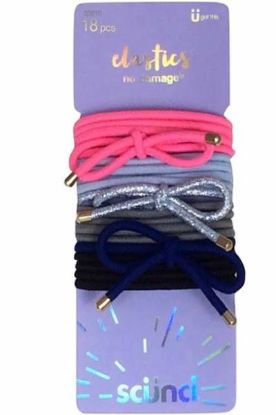 Picture of Scunci Mixed Motif Bow 3 Pc