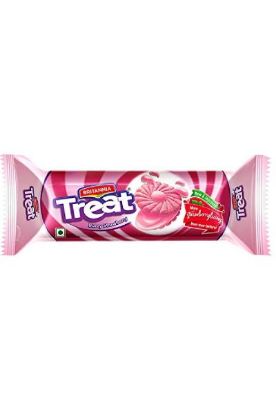Picture of Britannia Treat Cream Strawberry 100 Grams