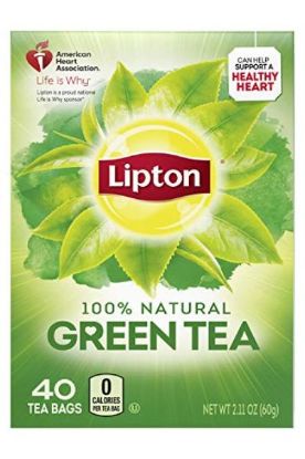Picture of Lipton 100 % Natural Green Tea 40 Bags