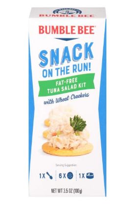 Picture of Bumble Bee Tuna Salad Fat Free Kit With Wheat Crackers 3.5 Oz