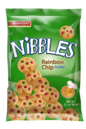 Picture of Bermudez Rainbow Chip Cookies 60 Grams