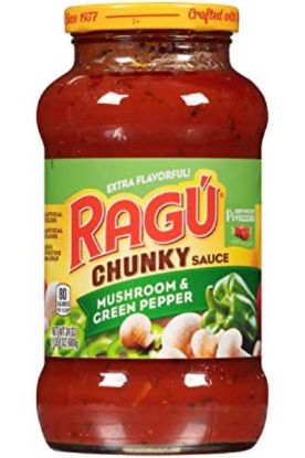 Picture of Ragu Mushroom & Green Pepper 24 Oz