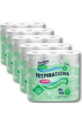 Picture of Freedom Inspirations Aloe 3ply Tissue 4 Roll