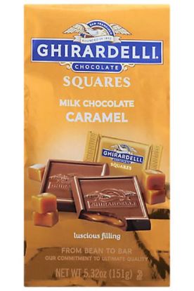 Picture of Ghiradelli Squares Milk Chocolate 5.32 Oz