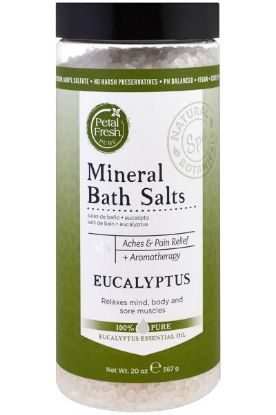 Picture of Petal Fresh Mineral Bath Salts Eucaltptus 20 Oz
