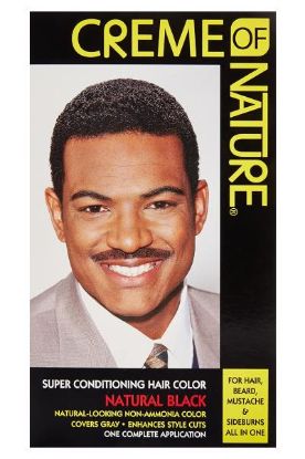 Picture of Creme Of Nature Hair Color Natural Black 1 Pc