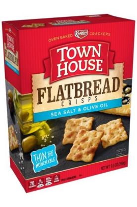 Picture of Keebler Town House Sea Salt & Olive Oil Crackers 9.5 Oz