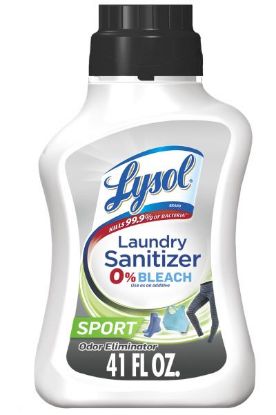 Picture of Lysol Laundry Sanitizer 0% Bleach Sport 41 Oz