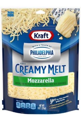 Picture of Kraft For A Creamy Melt Mozzarella 8 Oz