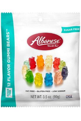 Picture of Albanese 12 Flavor Gummi Bears 3.5 Oz