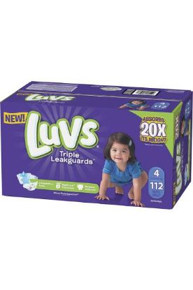 Picture of Luvs Triple Leak Guards Size 4 22 Pcs