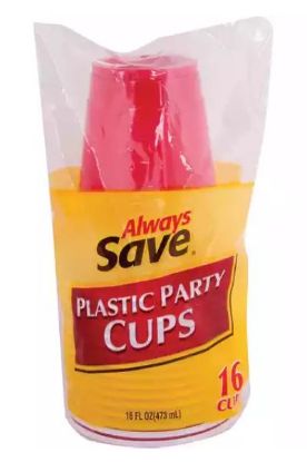 Picture of Always Save Plastic Party Cups 16 Oz