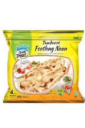 Picture of Vadilal Tandoori Footlong Naan 500 Grams