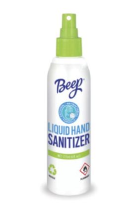 Picture of Beep Citrus Scent Liquid Hand Sanitizer 6 Oz