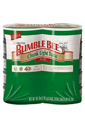 Picture of Bumble Bee Chunk Light Tuna In Vegetable Oil 10 Pk 5 Oz