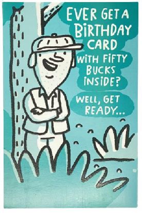 Picture of American Greetings Humorous Birthday Cards 1 Pc