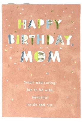 Picture of American Greetings Feminine Birthdaycar 1 Pc