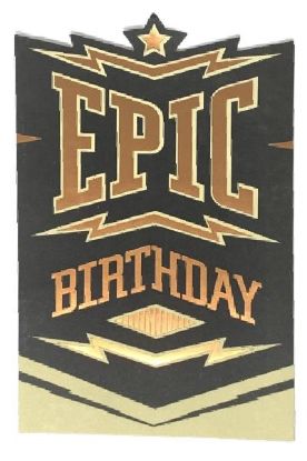 Picture of American Greetings Epic Birthday Card 1 Pc