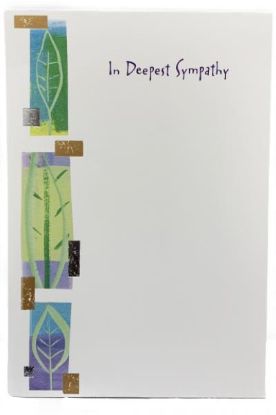 Picture of American Greetings Deepest Sympathy Card 1 Pc
