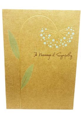 Picture of American Greetings Sympathy Cards 1 Pc