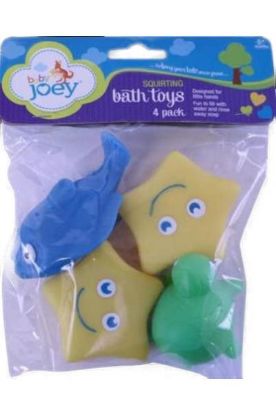 Picture of Baby Joey Bath Toys 4 Pk