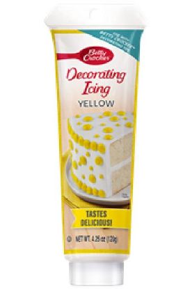 Picture of Betty Crocker Decorating Icing Yellow 4.25 Oz