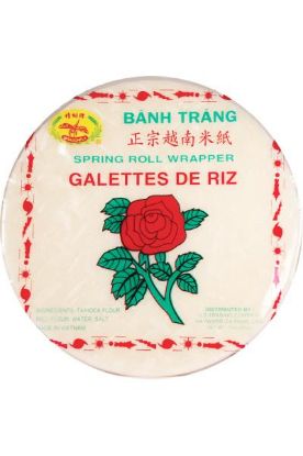 Picture of Dragonfly Rose Roll Wrpr 22 Cm 12 Oz