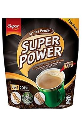 Picture of Super Power 6 In 1 Coffee Mix 20 Sticks