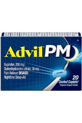 Picture of Advil Pm Pain Reliever (Nsaid)/Nighttime Sleep-Aid 20 Tablet
