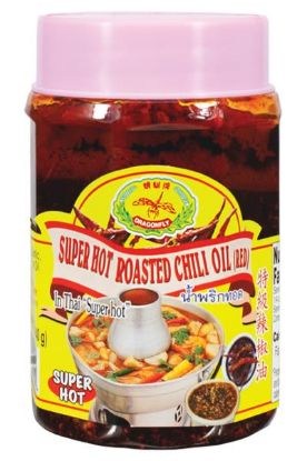 Picture of Dragonfly Super Hot Roasted Chili Oil 12 Oz