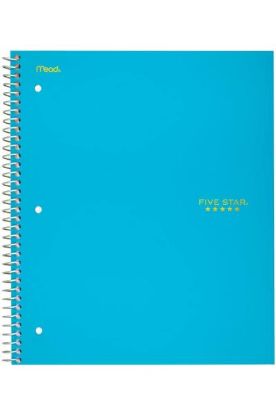 Picture of College Ruled Spiral 1 Subject Notebook 1 Pc