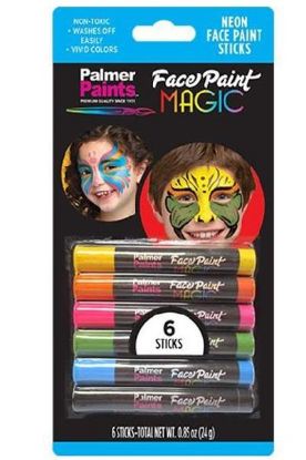 Picture of Magic Face Paint Crayons 1.69 Oz