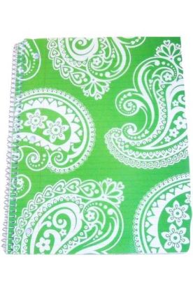 Picture of Studioc College Rule Paisley Notebook 80 Sheets 1 Pc