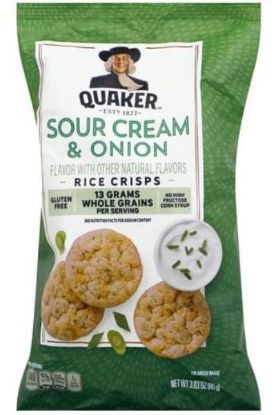 Picture of Quaker Sour Cream & Onion 3.03 Oz