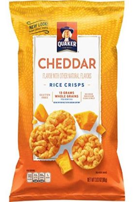 Picture of Quaker Cheddar Rice Crisps 3.03 Oz