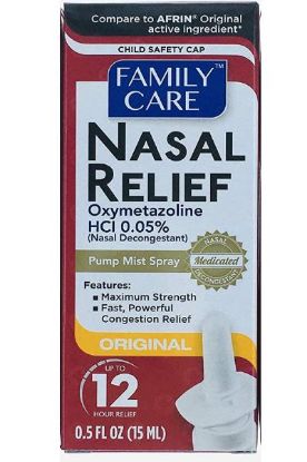 Picture of Family Care Nasal Relief 0.50 Oz
