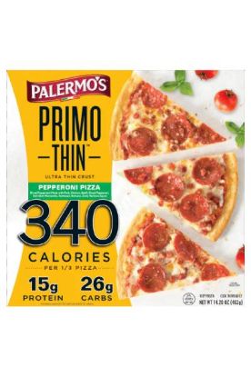 Picture of Palermos Thin Pepperoni Pizza 14.40 Oz