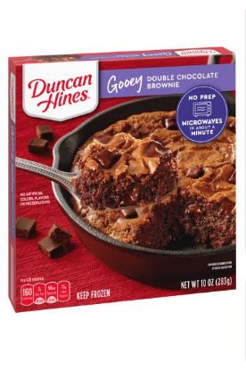 Picture of Duncan Hines Gooey Double Chocolate Brownie 10 Oz