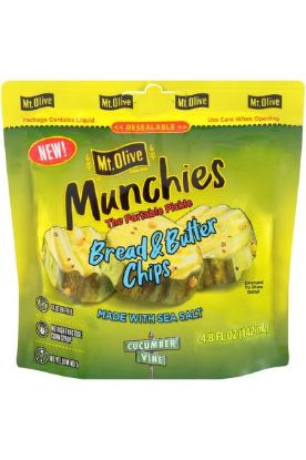 Picture of Mt.Olive Munchies Bread & Butter Chips 4.80 Oz
