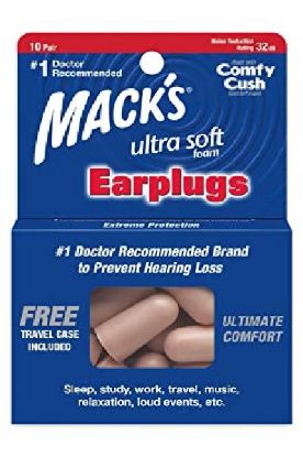 Picture of Mack/'s Ultra Soft Foam Earplugs 10 Pk