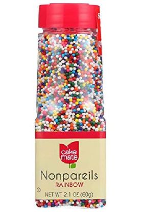 Picture of Cake Mate Rainbow Nonpareil 3 Oz
