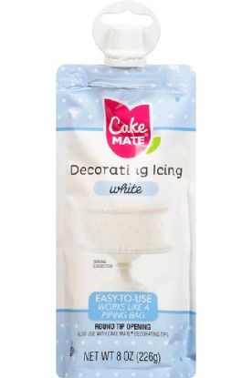 Picture of Cake Mate Decorating Icing White8 8 Oz
