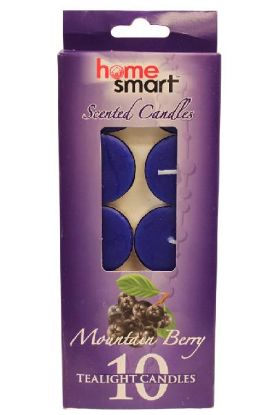 Picture of Home Select Mountain Berry Candles 10 Ct