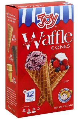Picture of Joy Waffle Cones 12 Ct