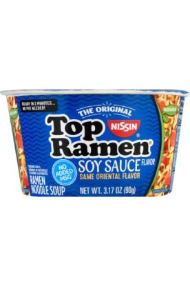 Picture of Nissin Top Ramen Soy Sauce Flavor 3.17 Oz