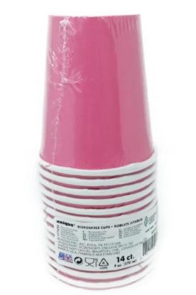 Picture of Unique Pink Cups 14ct 9 Oz