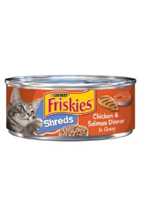 Picture of Purina Friskies Shreds With Salmon In Sauce 5.5 Oz
